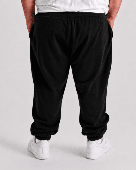 Motley Denim Berlin Sweatpants Black - Pantalons/shorts de survêtement - Survêtement/jogging grandes tailles