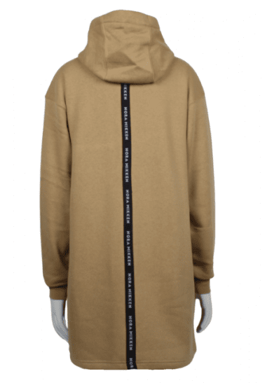 Nora Mikken KADRI WHITE Long Hoodie Camel - Sweatshirts & hoodies - 