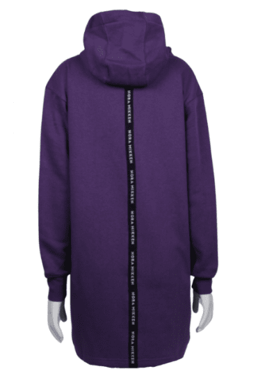 Nora Mikken KADRI Long Hoodie Purple - Sweatshirts & hoodies - 