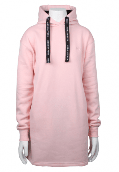 Nora Mikken KRISTINA Long Hoodie Pink - Sweatshirts & hoodies - 