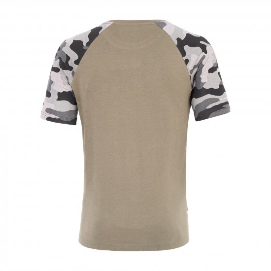 Loyalty & Faith Vendor T-shirt Khaki - T-shirts - T-shirts Homme Grande Taille