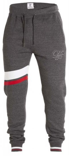 D555 Willis Sweatpants Charcoal - Pantalons/shorts de survêtement - Survêtement/jogging grandes tailles