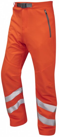Leo Landcross Stretch Pants Hi-Vis Orange - Vêtements de travail - Vêtements de travail grandes tailles