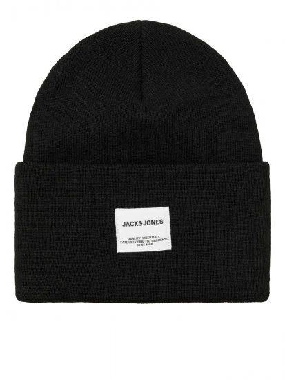 Jack & Jones Long Knit Bonnet Noir - Bonnets - 
