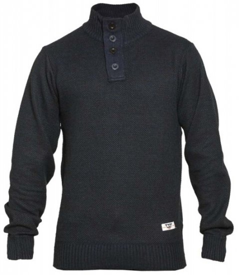 D555 Zane Sweater Navy - Sweatshirts & hoodies - Sweatshirts/Hoodies grande taille homme